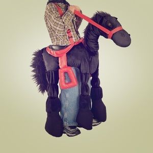 Ride on horse costume
